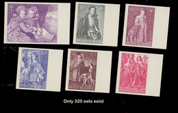 1964 VAN DIJK 1307-1312  ** ONLY 320 Imperforate  Exist   # 309 Au Verso Hund Dog Chicken Cani Perros - 1961-1980