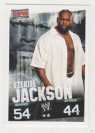 WRESTLING CATCH ,TOPPS SLAM ATTAX EVOLUTION TRADING CARD ,EZEKIEL JACKSON - Trading Cards