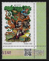 RUSIA 2022 /RUSSLAND /RUSSIA - EUROPA 2022 -"STORIES And MYTHS"- POEM By PUSHKIN.- SET Of 1 STAMP - CH - INF-DER- QR - 2022