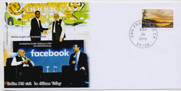 USA 2015 Prime Minister Narendra Modi India PM Visit To Silicon Valley United States Special Cover   (**) - Storia Postale