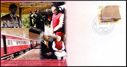 South Africa 2015 Prime Minister Narendra Modi India PM Visit To South Africa Railway Station Pentri Special Cover(**) - Brieven En Documenten