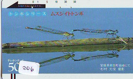 Dragonfly Libellule Libelle Libélula - Insect (206) Barcode - 330-0026 - Altri & Non Classificati