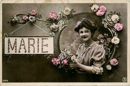 MARIE Marie * Carte Photo * Prénom Name * Art Nouveau Jugenstil - Vornamen