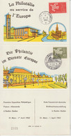 Philatélie Au Service De L'Europe, 15 Souvenirs Des Expositions Franco-Allemande Entre 1962 Et 1977 - Militaire Stempels Vanaf 1900 (buiten De Oorlog)