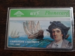 GREAT BRETAGNE  5 UNITS CHRISTOPH COLUMBUS    MINT CARD   **8855** - BT Overseas Issues