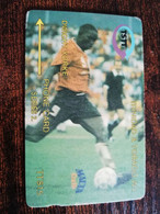 TRINIDAD & TOBAGO  GPT CARD    $15,-  6CCTB   DWIGHT YORKE FUTBOL          Fine Used Card        ** 8865** - Trinité & Tobago