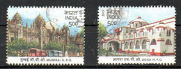 INDE. Timbres Oblitérés De 2013. Bâtiments Historiques. - Gebraucht