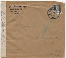 Censored Cover Istanbul Turkey - Amsterdam The Netherlands 1940 - WWII - Lettres & Documents