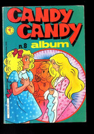 Livre BD Ancien EO édition Originale  BANDE DESSINEE CANDY Album Reliure N° 8 Revue 41 42 43 Collection Rare 1978 A 2 - Originele Tekeningen