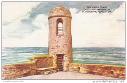 Florida St Augustine Old Watch Tower Castillo De San Marcos - St Augustine