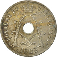 Monnaie, Belgique, 25 Centimes, 1922 - 25 Cent