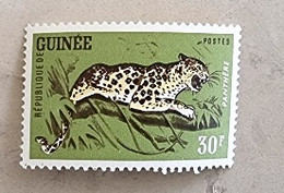 GUINEE FRANçAISE Félins, Felin, PANTHERE  Yvert N° 107 Neuf Sans Charniere. MNH - Big Cats (cats Of Prey)