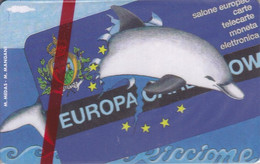 TARJETA DE SAN MARINO DE UN DELFIN (DOLPHIN) NUEVA-MINT - Delfini