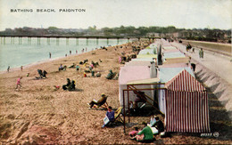 DEVON M-T PAIGNTON  - BATHING BEACH Dv1620 - Paignton