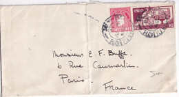 1938 - IRLANDE / EIRE - ENVELOPPE => PARIS - Cartas & Documentos