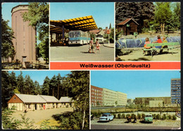 F5996 - TOP Weißwasser - Omnibusbahnhof Ikarus Omnibus - Verlag Bild Und Heimat Reichenbach - Weisswasser (Oberlausitz)