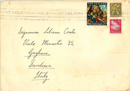 NZEL0004 NUOVA ZELANDA - Saint Heliers - Auckland  Posta Viaggiata 1961 - Poste Aérienne