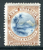 New Zealand 1898 Pictorials - No Wmk. - 1d Lake Taupo HM (SG 247) - Ongebruikt