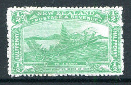 New Zealand 1906 Christchurch Exhibition - ½d Maori Canoe HM (SG 370) - Ongebruikt