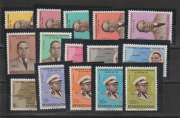 Congo 1961 Anniversaire De L'indépendance 430-44, 15 Val ** MNH - Autres & Non Classés