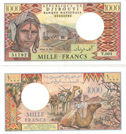 Djibouti 1000 Francs Colorful UNC P-37 - Djibouti