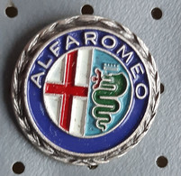 Alfa Romeo Car Logo Badge Vintage Pin Bertoni Milano - Alfa Romeo
