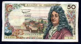Banconota Francia 1965 50 Franchi - Ohne Zuordnung