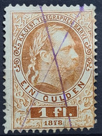 AUSTRIA 1874/75 - Canceled - ANK 16 - Telegraph