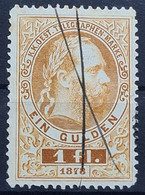 AUSTRIA 1874/75 - Canceled - ANK 16 - Telegraph