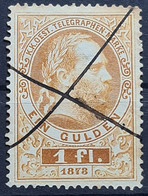 AUSTRIA 1874/75 - Canceled - ANK 16 - Telegraaf