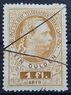 AUSTRIA 1874/75 - Canceled - ANK 16 - Telegraph