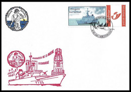 Enveloppe Souvenir/Herdenkingsomslag° - Journée De La Marine/Vlootdagen - 7 & 8 / Juillet/2007 - Frégate Germinal F735 - Lettres & Documents