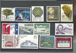 55046 ) Collection Iceland Postmarks - Verzamelingen & Reeksen