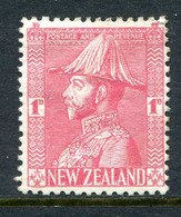 New Zealand 1926-34 Field Marshall - Cowan - P.14 X 15 - 1d Rose-pink (SG 468e Shade) - Ungebraucht