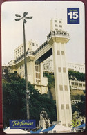 Phone Card Produced By Telefonica In 2014 - Shows The Elevador Lacerda - Tourist Point Of Salvador - Bahia - Brazil - Cultural