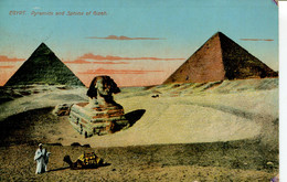 EGYPT - CAIRO - PYRAMIDS AND SPHINX OF GIZEH - Piramiden