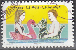 France 2020 Yvert A1879 O Cote (????) ?.?? € Enfants Dans L'eau Cachet Rond - Usados