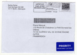 Enveloppe ALLEMAGNE Oblitération E.M.A. BRIEF KILOTARIF Port Payé - Franking Machines (EMA)