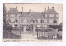 CPA :  14 X 9  -  Château  De  Coppet Construit En 1257 Par Pierre De Savoie. Ancienne Résidence De Madame De Staël - Coppet