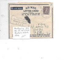 AUSTRALIE N° 143 SUR PLI MILITAIRE CENSURE 1704 1944 - Cartas & Documentos
