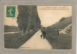 CPA - (27) MARCILLY-sur-EURE - Aspect Des Peupliers Entre L'Eure Et La Route De Sorel Au Début Du Siècle - Marcilly-sur-Eure