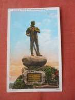 Statute In Honor Of The Green Mountain Boys.     Rutland  Vermont > Rutland      Ref 5497 - Rutland