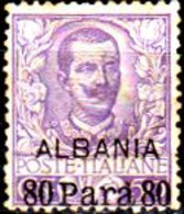 Italia-G-1029 - Albania 1907: Sassone, N. 9 (+) LH - Qualità A Vostro Giudizio. - Albanie