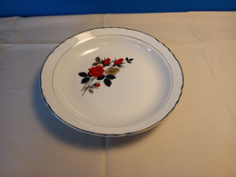 Assiette Au Fleur Moulin De Loups Orchies 27cm - Orchies/Moulin Des Loups (FRA)