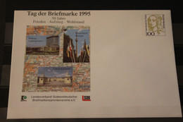 Deutschland 1995, Tag Der Briefmarke 1995; Wertstempel Frauen 100 Pf. - Sobres Privados - Nuevos