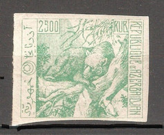 Soviet Azerbaijan 1922, Civil War, 2500 Rub. Local Issue, VF Mint*OG, RARE !! - Aserbaidschan