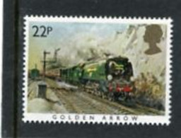 GREAT BRITAIN - 1985  22p  FAMOUS TRAINS  MINT NH - Ohne Zuordnung