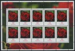 !a! GERMANY 2008 Mi. 2669 MNH SHEET(10) -Garden Rose - 2001-2010