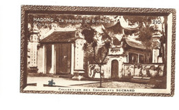 Chromo INDOCHINE Tonkin Hadong Pagode De Binh Da  Colonies Françaises Pub: Chocolat Suchard 103 X 59 Mm TB 2 Scans - Suchard