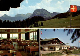 Berggasthaus Sattelegg - Willerzell - 3 Bilder (5823) * 2. 10. 1978 - Sattel